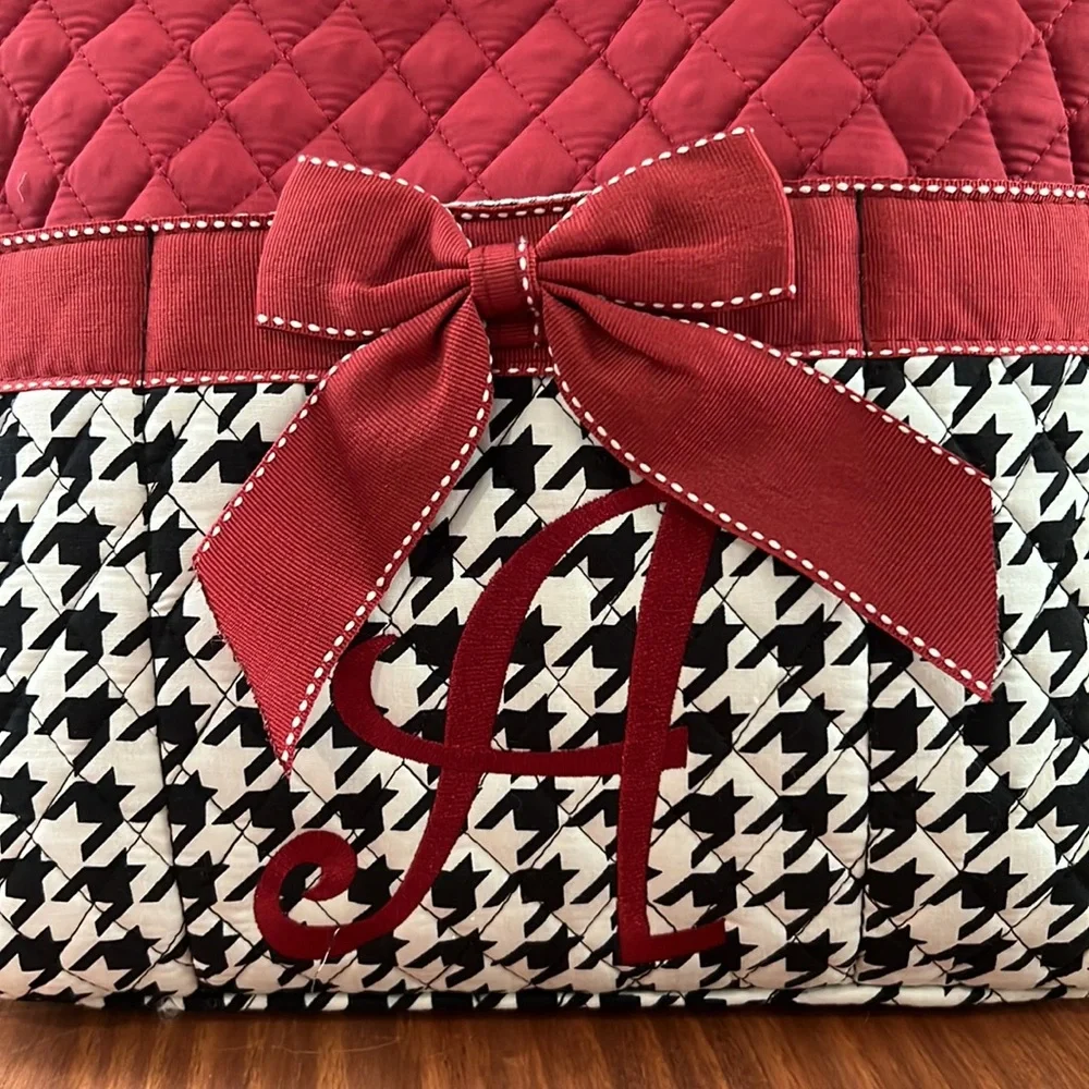 Monogrammed “A” Diaper Bag Bundle
